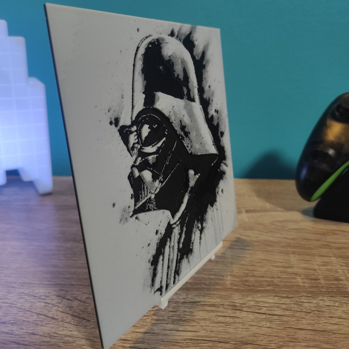 Plaque décorative film culte – Starwars - Dark Vador