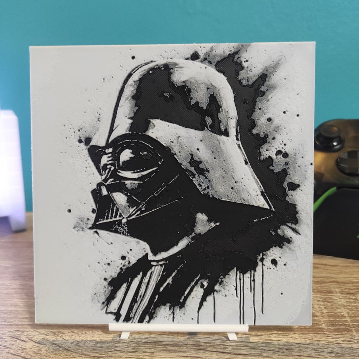 Plaque décorative film culte – Starwars - Dark Vador