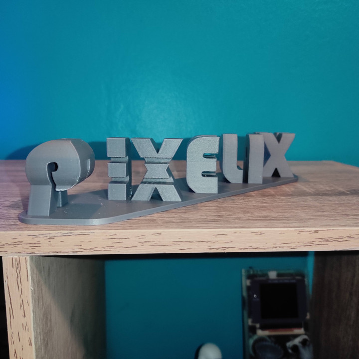 Ambigram 3D Personnalisable