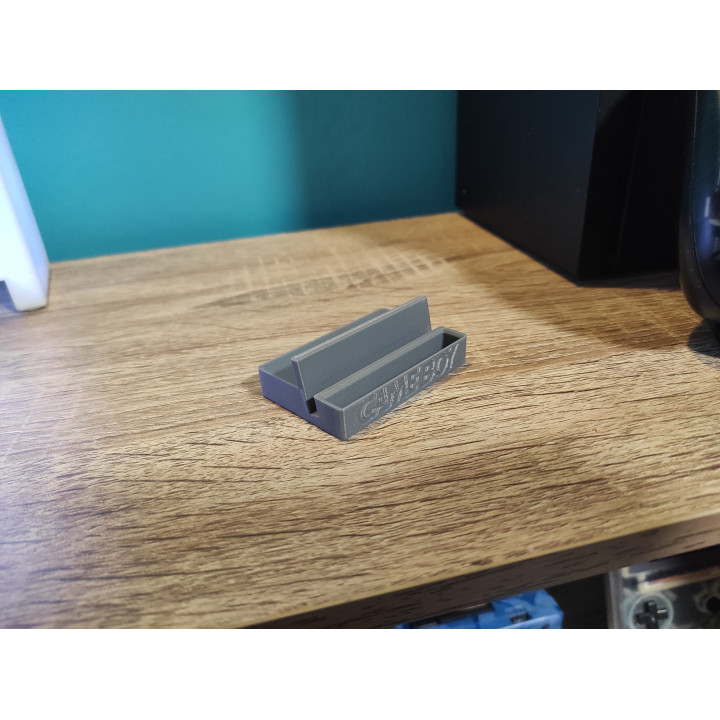 Présentoire pour jeu et plaque