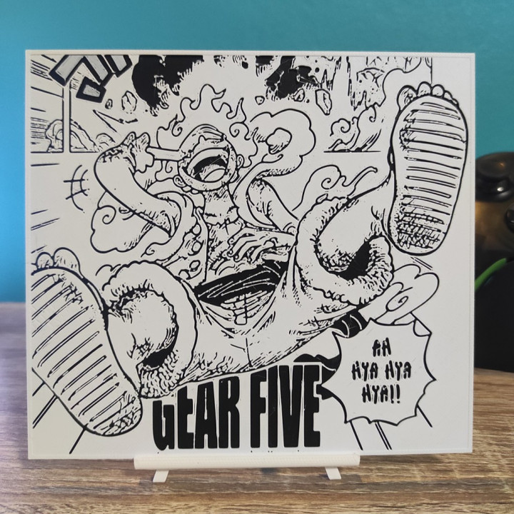 Cadre décoratif One Piece – Gear Five