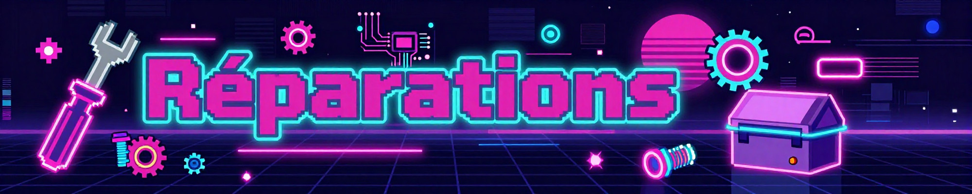 Pièces de rechange pour console et ordinateur rétro